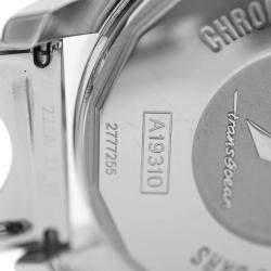 Pre Owned Breitling Transocean A19310 Automatic Silver Stainless Steel Men's Wristwatch 43 mm