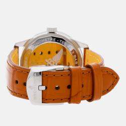 مملوكة مسبقًا ساعة يد رجالي بريتلينغ نافيتايمر ستانلس ستيل فضي أوتوماتيكية A17395F41G1P3 35 مم