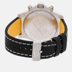 Pre Owned Breitling Avenger A24315101B1X1 Automatic Black Stainless Steel Men’s Wristwatch 45 mm