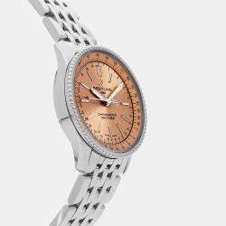 مملوكة مسبقًا ساعة بريتلينغ نافيتايمر أوتوماتيكية A17395201K1A1 مملوكة مسبقاً