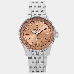 مملوكة مسبقًا ساعة بريتلينغ نافيتايمر أوتوماتيكية A17395201K1A1 مملوكة مسبقاً