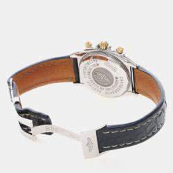 Pre Owned Breitling Cockpit B13358 Automatic Yellow Gold Stainless Steel Men's Wristwatch 39 mm