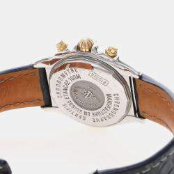 Pre Owned Breitling Cockpit B13358 Automatic Yellow Gold Stainless Steel Men's Wristwatch 39 mm