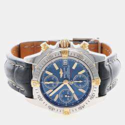 Pre Owned Breitling Cockpit B13358 Automatic Yellow Gold Stainless Steel Men's Wristwatch 39 mm