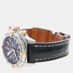 Pre Owned Breitling Cockpit B13358 Automatic Yellow Gold Stainless Steel Men's Wristwatch 39 mm