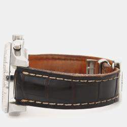 Pre Owned Breitling Bentley GT Racing A13363 Automatic Stainless Steel Men's Wristwatch 45 mm