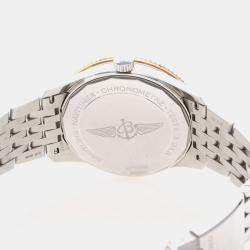 Pre Owned Breitling Navitimer U17326 Automatic Rose Gold Stainless Steel Men's Wristwatch 41.5 mm