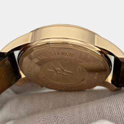 Pre Owned Breitling Transocean Unitime RB0510 Automatic Black 18k Rose Gold Men's Wristwatch 46 mm