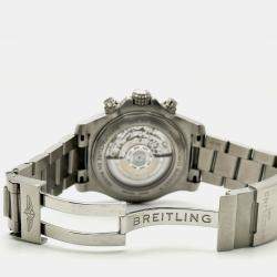 Pre Owned Breitling Avenger B01 AB0182 Automatic Grey Stainless Steel Men's Wristwatch 45 mm