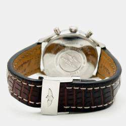 Pre Owned Breitling Navitimer 1884 A21350 Automatic Black Stainless Steel Men's Wristwatch 45 mm