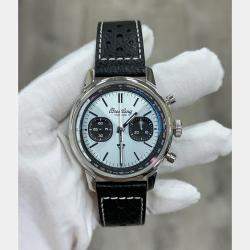 Pre Owned Breitling Top Time B01 Triumph AB0176 Automatic Ice Blue Stainless Steel Unisex Wristwatch 41 mm