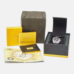 Pre Owned Breitling Avenger ll Chronograph A1338111/SC32 Black Dial Stainless Steel Men's Wristwatch 43 mm