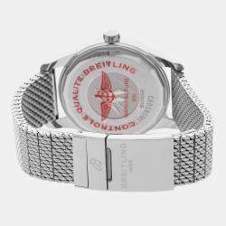 Pre Owned Pre-Owned Breitling Transocean Day & Date A45310121G1A1 Automatic  Men's Watch 43 mm