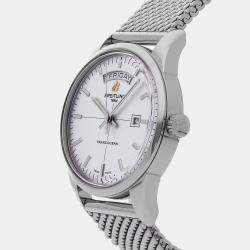Pre Owned Pre-Owned Breitling Transocean Day & Date A45310121G1A1 Automatic  Men's Watch 43 mm