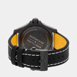 Pre Owned Pre-Owned Breitling Avenger Seawolf Night Mission V17319101B1X2 Black Automatic Titanium Men's Wristwatch 45 mm