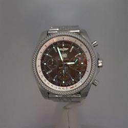 Pre Owned Breitling Bentley A44362 Automatic Brown Stainless Steel Men's Wristwatch 49 mm
