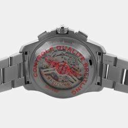 Pre Owned Breitling Avenger B01 Chronograph AB0147101A1A1 Automatic Brown Stainless Steel Men's Wristwatch 44 mm