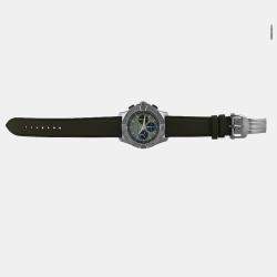 Pre Owned Breitling Avenger B01 Chronograph Ab0147101l1x1 Automatic Green Stainless Steel Men's Wristwatch 44 mm