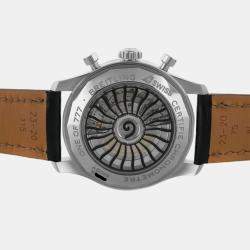 Pre Owned Breitling Aviator 8 AB01191A1B1P1 Automatic Black Stainless Steel Men's Wristwatch 43 mm