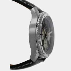 Pre Owned Breitling Aviator 8 AB01191A1B1P1 Automatic Black Stainless Steel Men's Wristwatch 43 mm