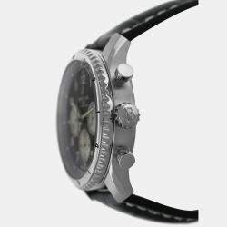Pre Owned Breitling Aviator 8 AB01191A1B1P1 Automatic Black Stainless Steel Men's Wristwatch 43 mm