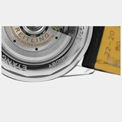 Pre Owned Breitling Premier B01 AB0118 Automatic Grey Stainless Steel Men's Wristwatch 42 mm