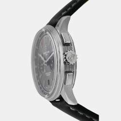 Pre Owned Breitling Premier B01 AB0118 Automatic Grey Stainless Steel Men's Wristwatch 42 mm
