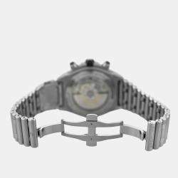 Pre Owned Breitling Super Chronomat A13340 Automatic Black Stainless Steel Men's Wristwatch 44 mm