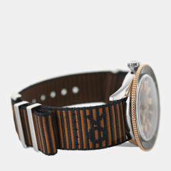 Pre Owned Breitling Superocean Heritage '57 Outerknown U10370 Automatic Brown 18k Gold Men's Wristwatch 42 mm