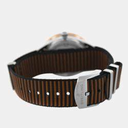 Pre Owned Breitling Superocean Heritage '57 Outerknown U10370 Automatic Brown 18k Gold Men's Wristwatch 42 mm
