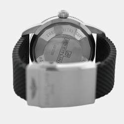 Pre Owned Breitling Superocean Heritage AB2020121B1S1 Automatic Black Stainless Steel Men's Wristwatch 46 mm