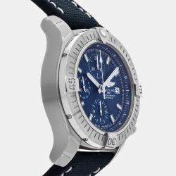 Pre Owned Pre-Owned Breitling Avenger Chronograph A13385101C1X2  Black Automatic Stainless Steel Men's Wristwatch 44 mm