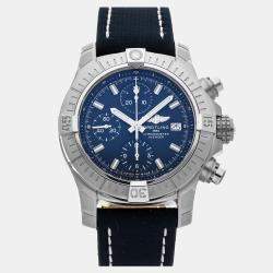Pre Owned Pre-Owned Breitling Avenger Chronograph A13385101C1X2  Black Automatic Stainless Steel Men's Wristwatch 44 mm