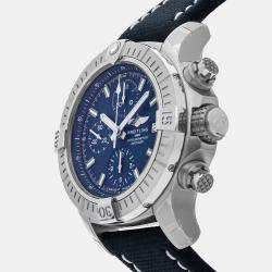 Pre Owned Pre-Owned Breitling Avenger Chronograph A13385101C1X2  Black Automatic Stainless Steel Men's Wristwatch 44 mm
