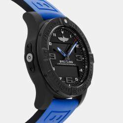 Pre Owned Pre-Owned Breitling Exospace B55 VB5510H21B1S1 Quartz  Men's Watch 46 mm