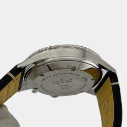 Pre Owned Breitling Aviator 8 AVI Re-Edition AB0920 Manual Winding Black Stainless Steel Men's Wristwatch 41 mm