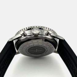 Pre Owned Breitling Navitimer Heritage A13324 Automatic Black Stainless Steel Men's Wristwatch 41 mm