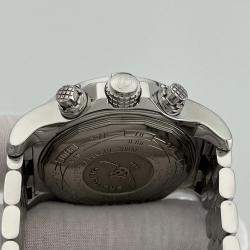 Pre Owned Breitling Super Avenger A13370 Automatic Black Stainless Steel Men's Wristwatch 48 mm