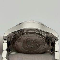 Pre Owned Breitling Super Avenger A13370 Automatic Black Stainless Steel Men's Wristwatch 48 mm