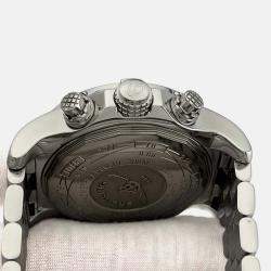 Pre Owned Breitling Super Avenger A13370 Automatic Black Stainless Steel Men's Wristwatch 48 mm