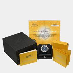 Pre Owned Breitling Avenger Seawolf A17330 Automatic Stainless Steel Men's Wristwatch 45 mm