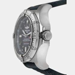 Pre Owned Breitling Avenger Seawolf A17330 Automatic Stainless Steel Men's Wristwatch 45 mm