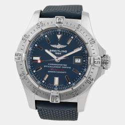 Pre Owned Breitling Avenger Seawolf A17330 Automatic Stainless Steel Men's Wristwatch 45 mm