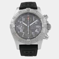 Pre Owned Breitling Avenger Skyland A13380 Automatic Stainless Steel Men's Wristwatch 45 mm