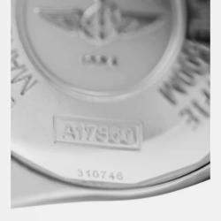 Pre Owned Breitling Colt A17350 Automatic White Dial Stainless Steel Men's Wristwatch 38 mm