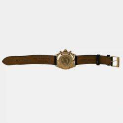 Pre Owned Breitling Crosswind K13055 Automatic Chronograph 18K Rose Gold Men's Wristwatch 43 mm