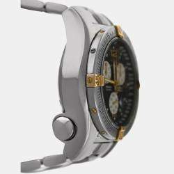 Pre Owned Breitling Emergency B73321 Quartz Stainless Steel Men's Wristwatch 44 mm