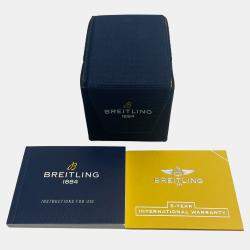 Pre Owned Pre-Owned Breitling Aviator Super 8 B20 AB2040101B1X1 Brown Automatic Stainless Steel Men's Wristwatch 46 MM