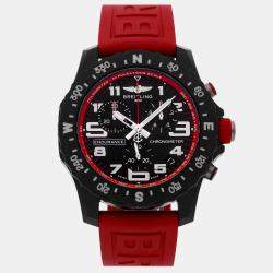 Pre Owned Pre-Owned Breitling Endurance Pro X82310D91B1S1 Black Quartz Breitlight Men's Wristwatch 44 mm