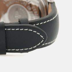 Pre Owned Breitling B2 A42362 Automatic Blue Stainless Steel Men's Wristwatch 44mm